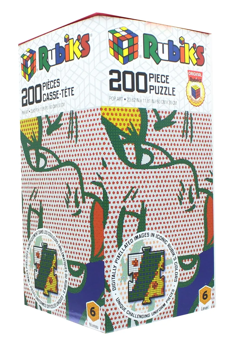 Rubiks 200 Piece Jigsaw Puzzle | Pop Art