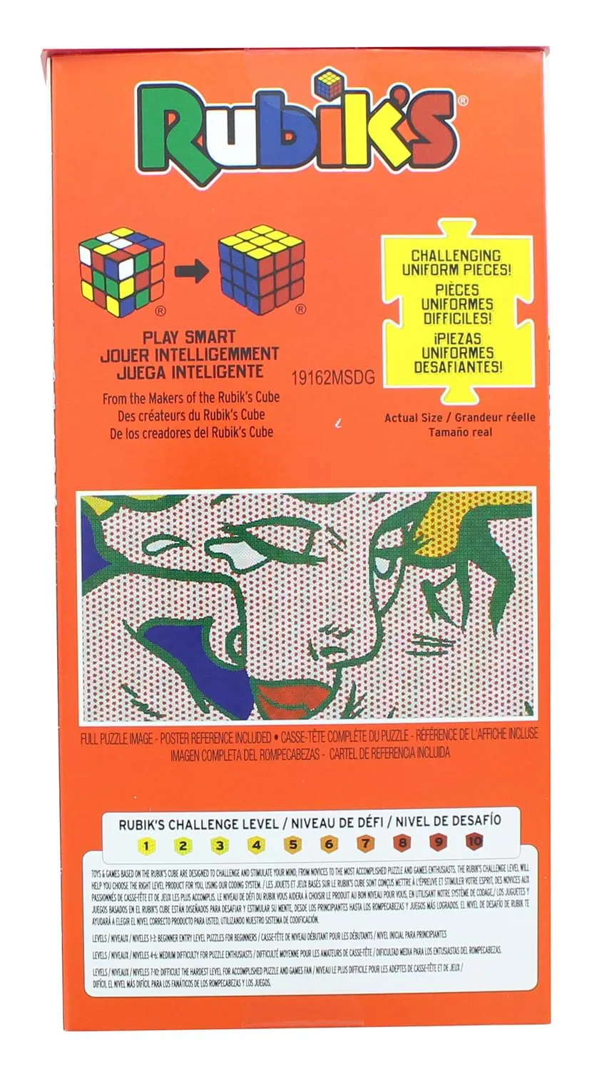 Rubiks 200 Piece Jigsaw Puzzle | Pop Art