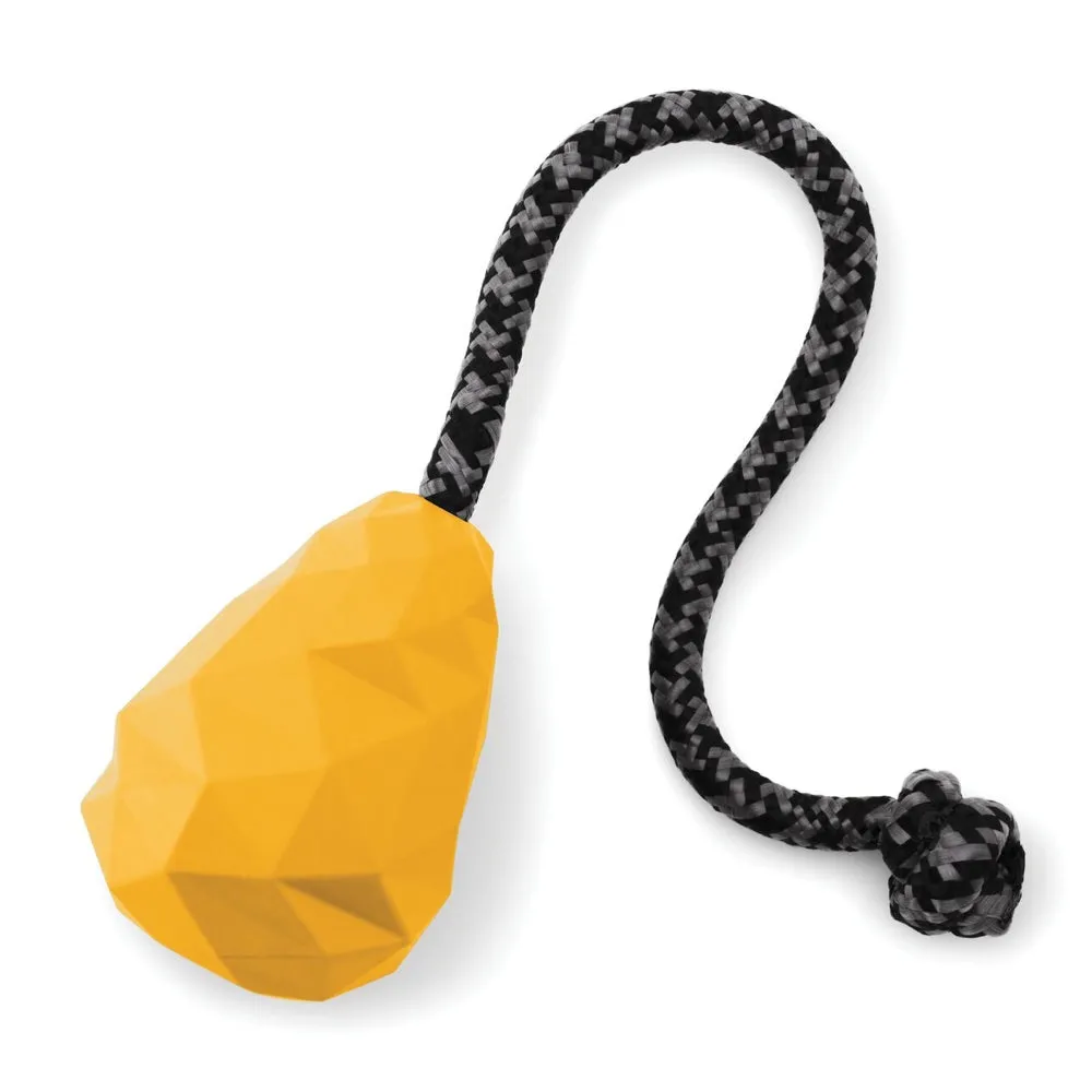 Ruffwear Huck-a-Cone Rope Dog Toy (Dandelion Yellow)