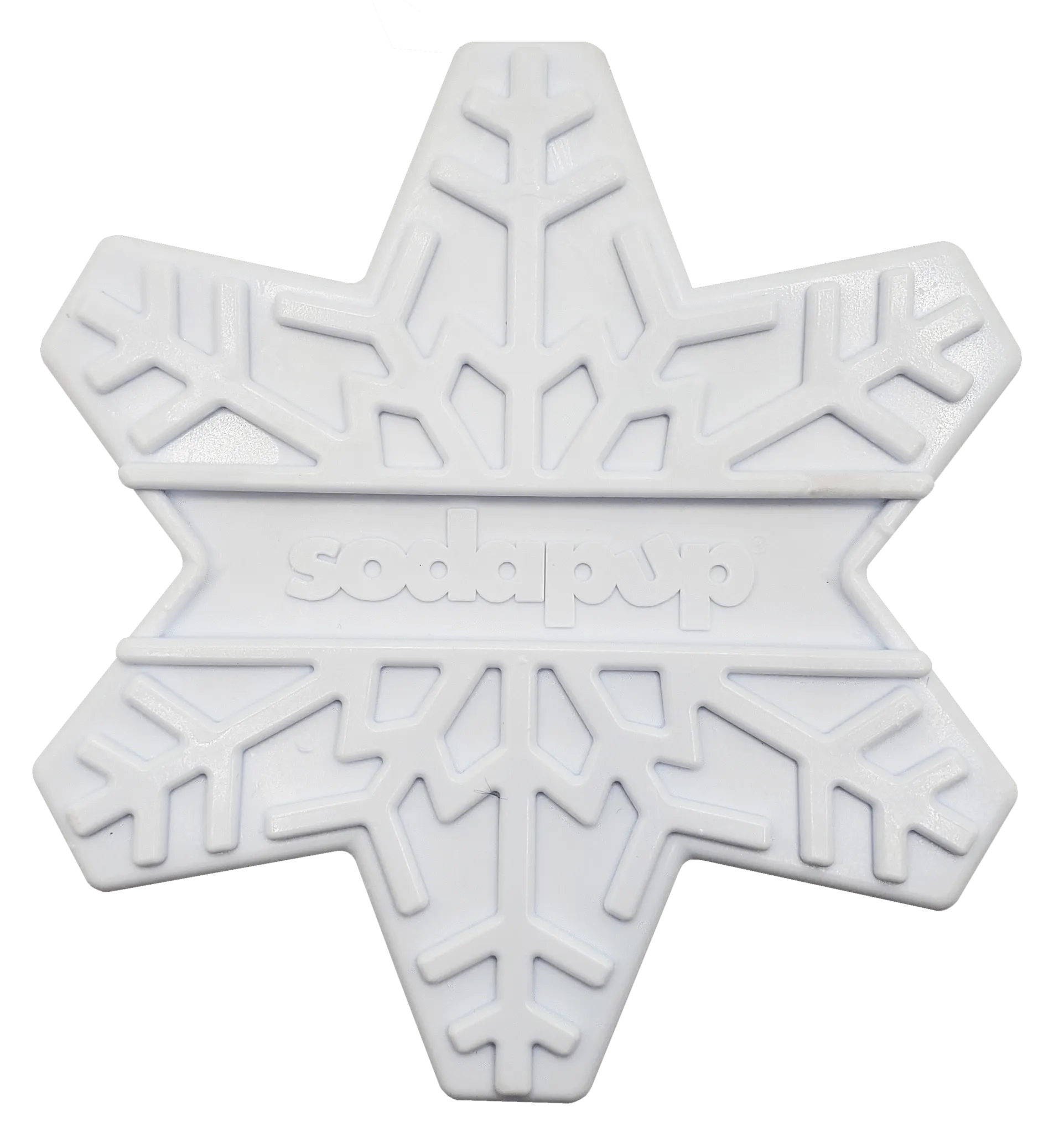 SodaPup Snowflake Ultra Durable Nylon Dog Chew Toy