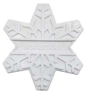 SodaPup Snowflake Ultra Durable Nylon Dog Chew Toy