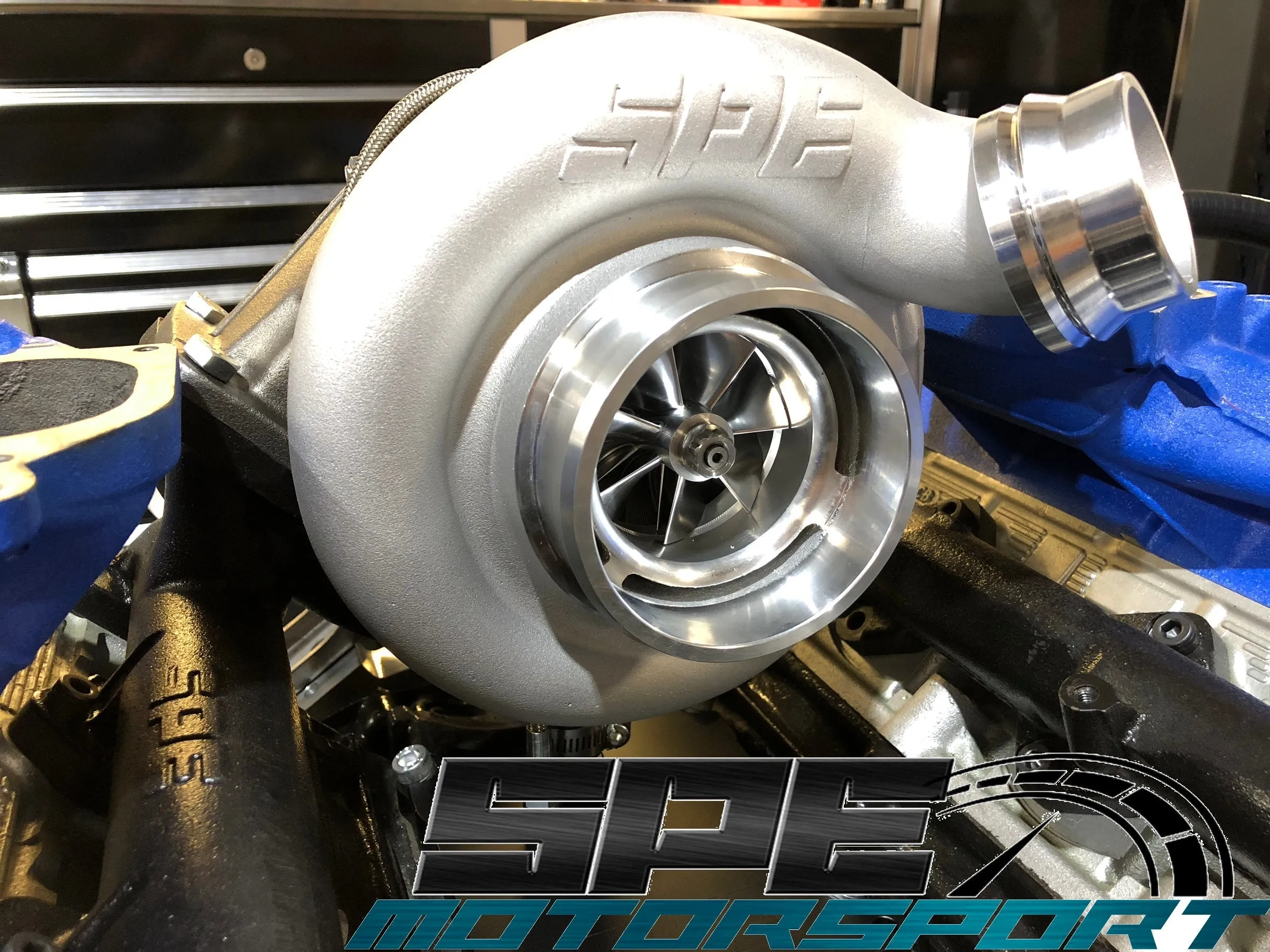 SPE Motorsport 2020  6.7L Powerstroke Emperor Turbo System