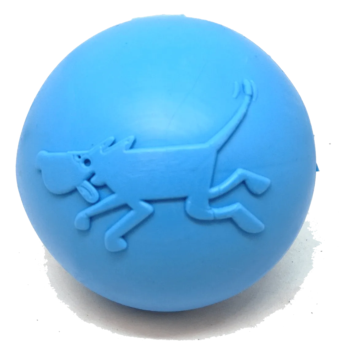 Wag Ball Ultra Durable Synthetic Rubber Chew Toy & Floating Retrieving Toy - Large - Blue